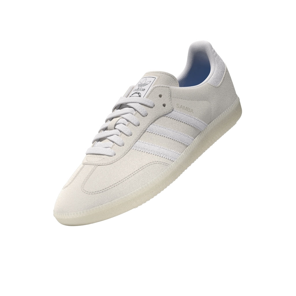 Adidas Skateboarding Shoes Samba ADV Chalk White Grey One