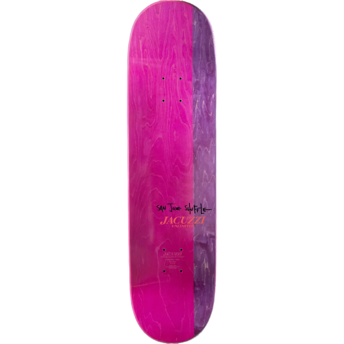 Jacuzzi Skateboard Deck Barletta Later ex7 8.0