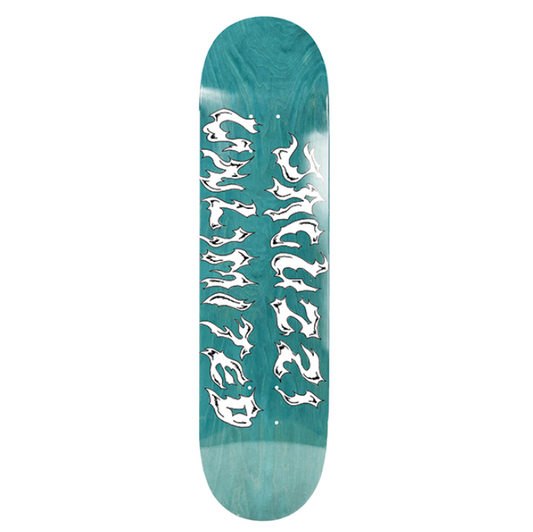 Jacuzzi Skateboard Deck Ice Font Jet Ski Teal 8.75