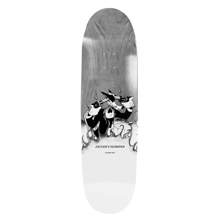 Jacuzzi Skateboard Deck Pilz Headache 9.12