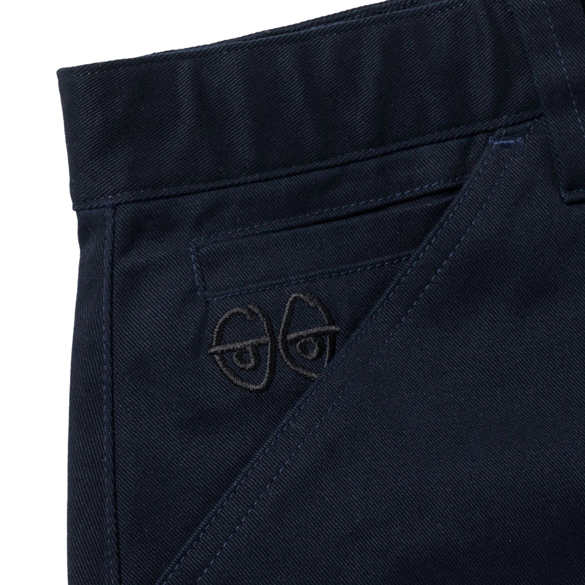 Krooked Shorts Eyes Twill Navy