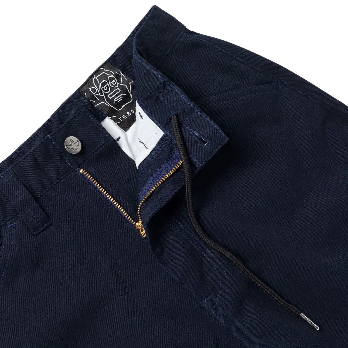 Krooked Shorts Eyes Twill Navy