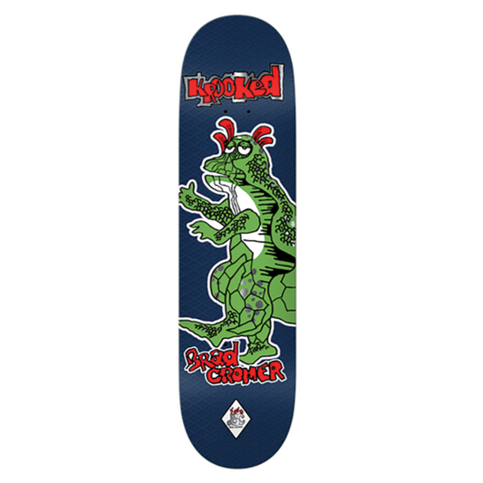 Krooked Skateboard Deck Cromer Redux 8.06