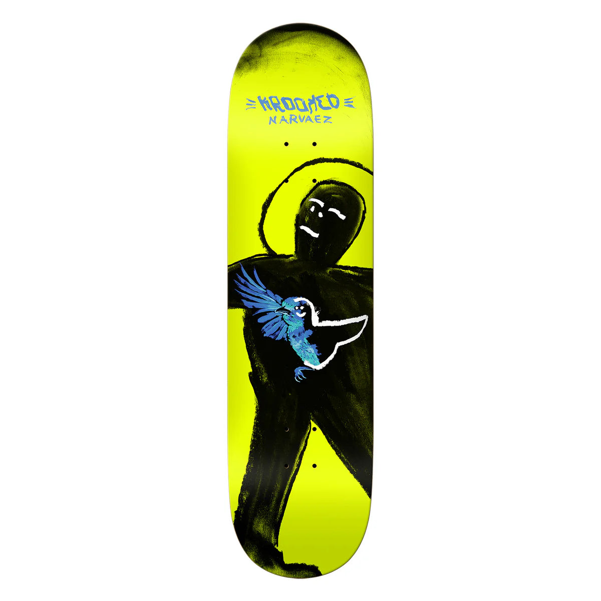 Krooked Skateboard Deck Narvaez Bluebird 8.25