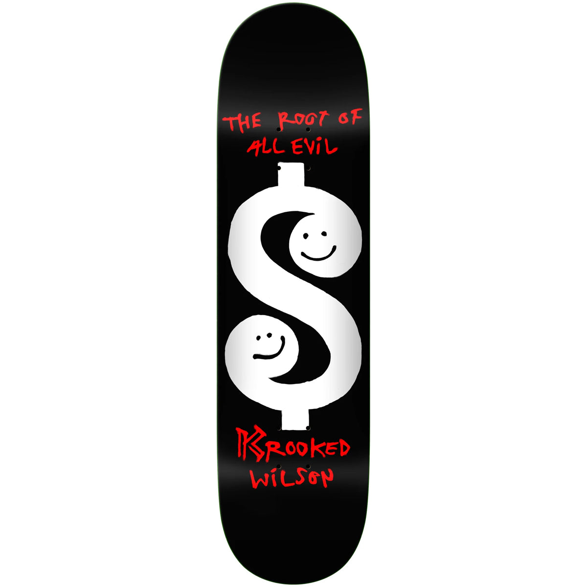 Krooked Skateboard Deck Wilson Root 8.5