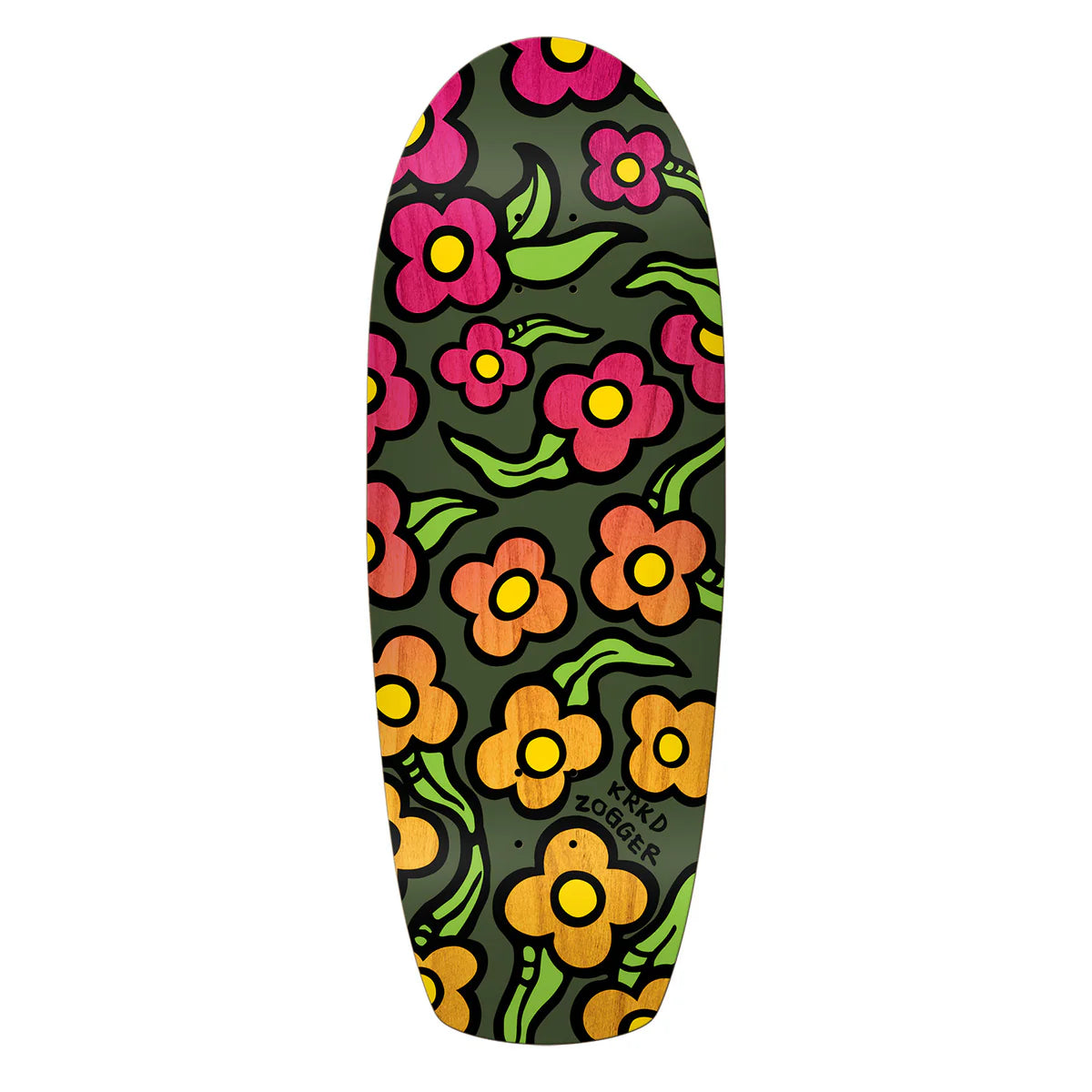 Krooked Skateboard Deck Zogger Wildstyle 10.75