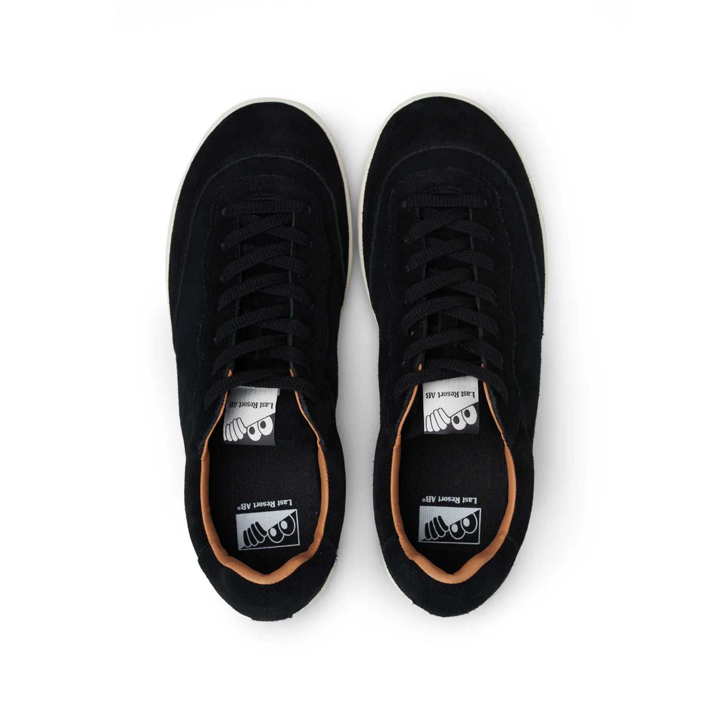 Last Resort CM001 Suede / Leather Lo Black White Shoes