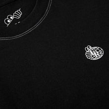 Load image into Gallery viewer, Last Resort AB Small Atlas Contrast Stitch Tee - Black