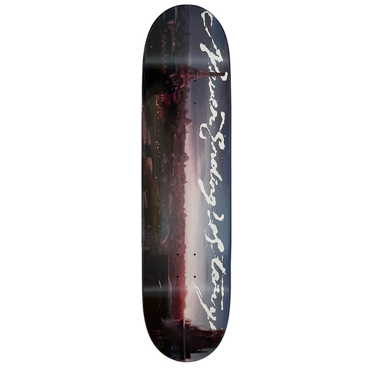 Late Nite Stars Skateboard Deck Never Ending Story Black Dip 8.0