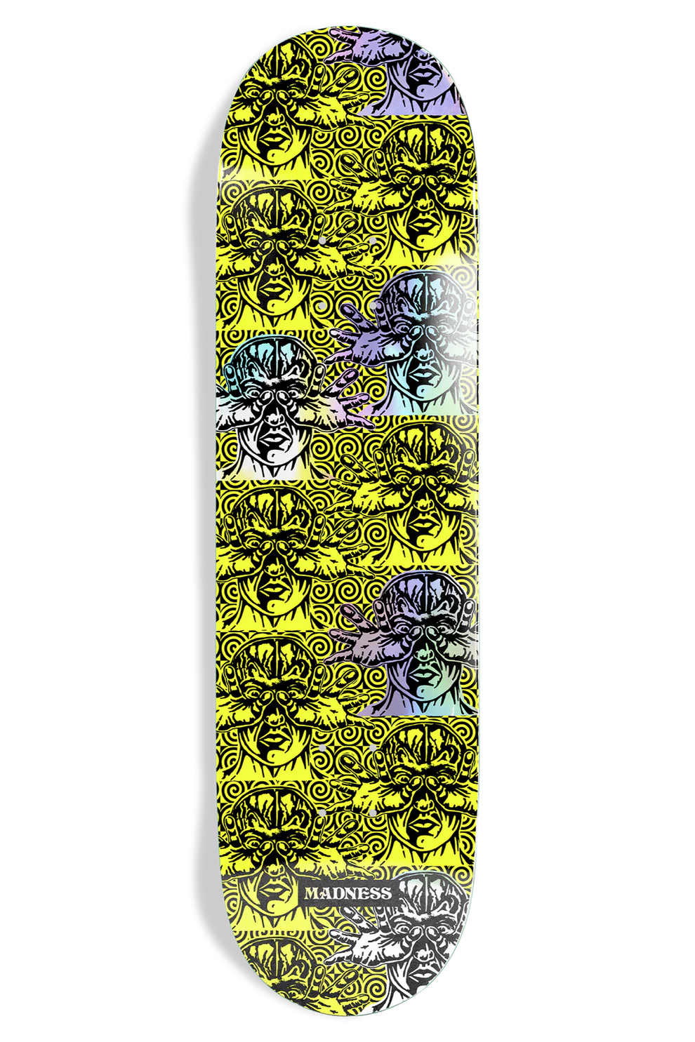 Madness Skateboard Deck Repeat Offender Holographic 8.25
