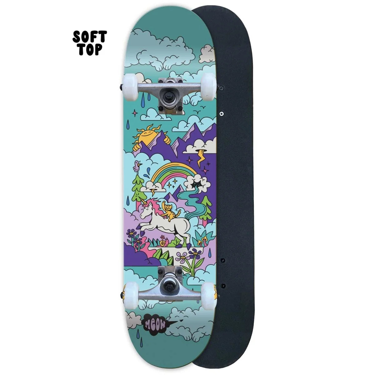 Meow Complete Skateboard Dream Soft Top 7.25