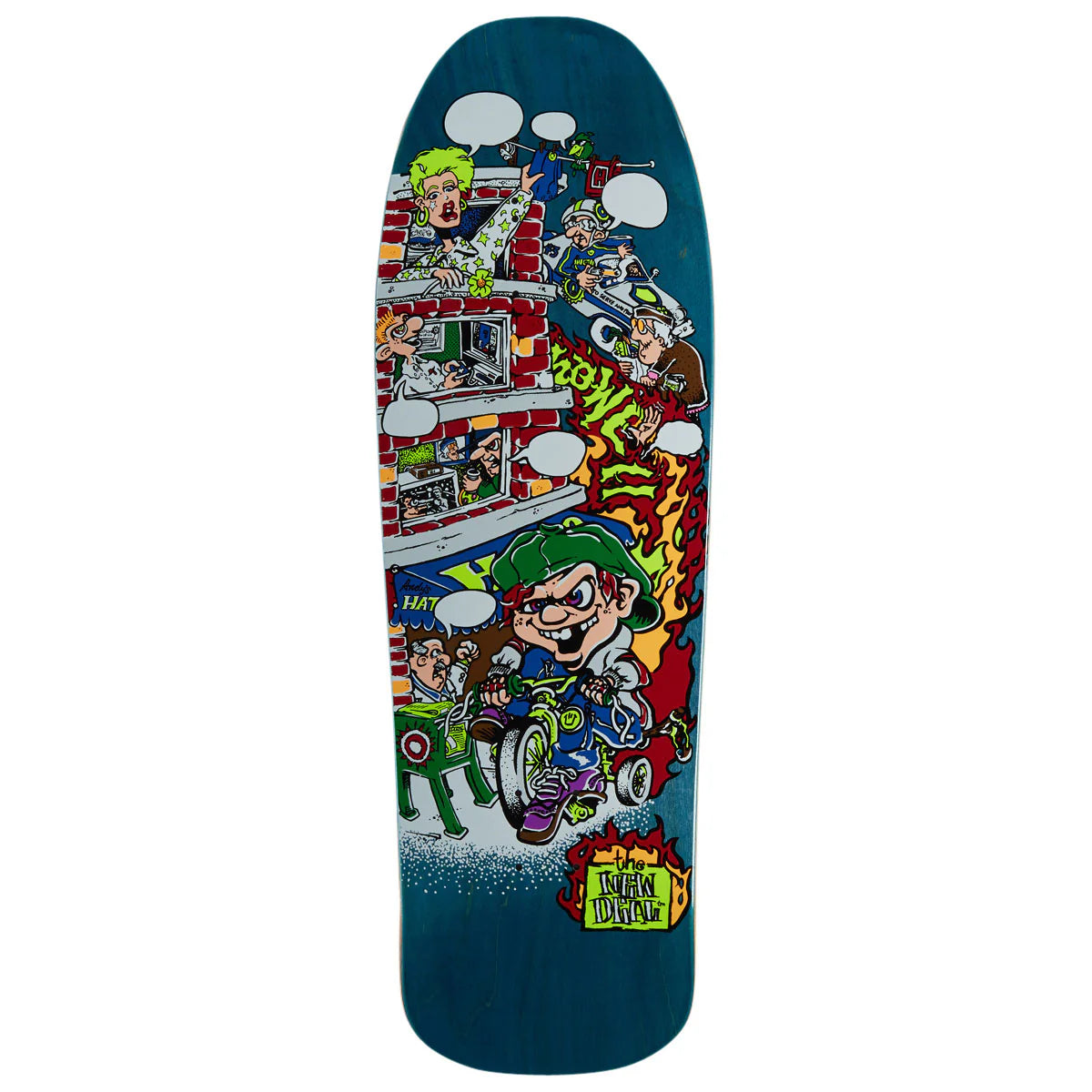 New Deal Skateboard Deck Howell Tricycle Kid 9.63