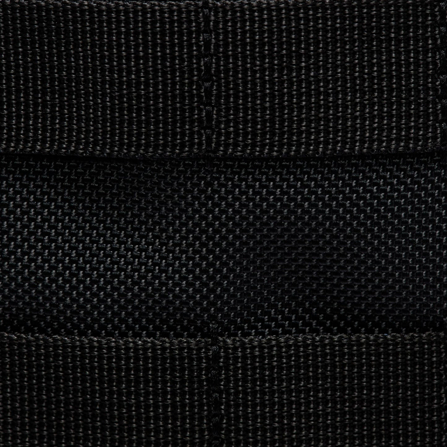 Close-up of black woven fabric texture