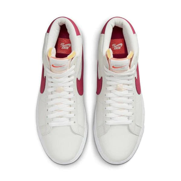 Nike SB Zoom Blazer Mid ISO White Sweet Beet Shoes