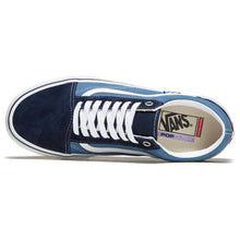 Load image into Gallery viewer, Vans Skate Old Skool Shoes - Navy/White