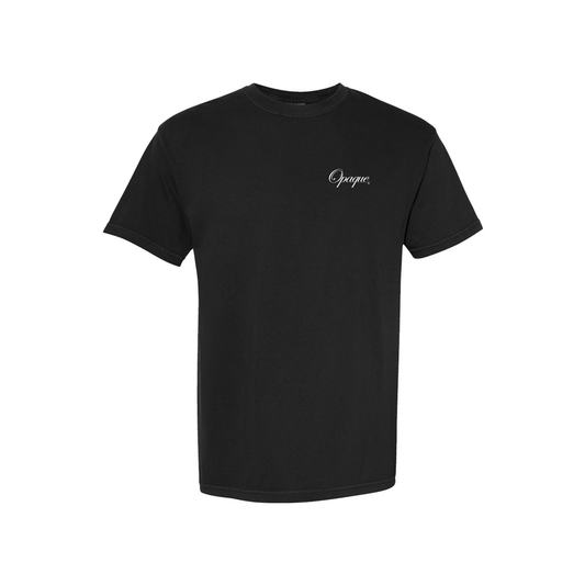 Opaque Shirt Script Black