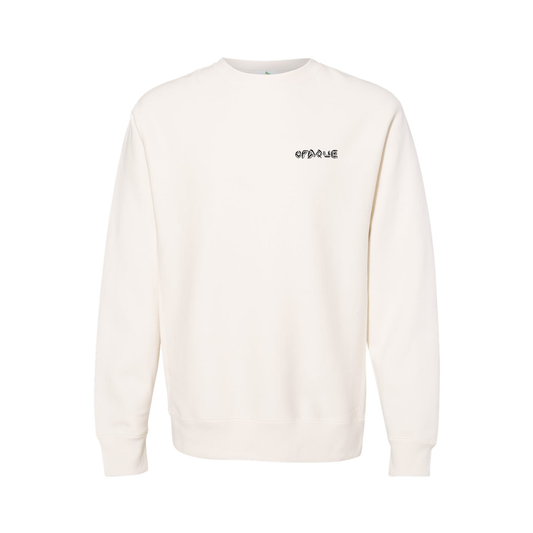 Opaque Crewneck Sweatshirt Arcane Bone