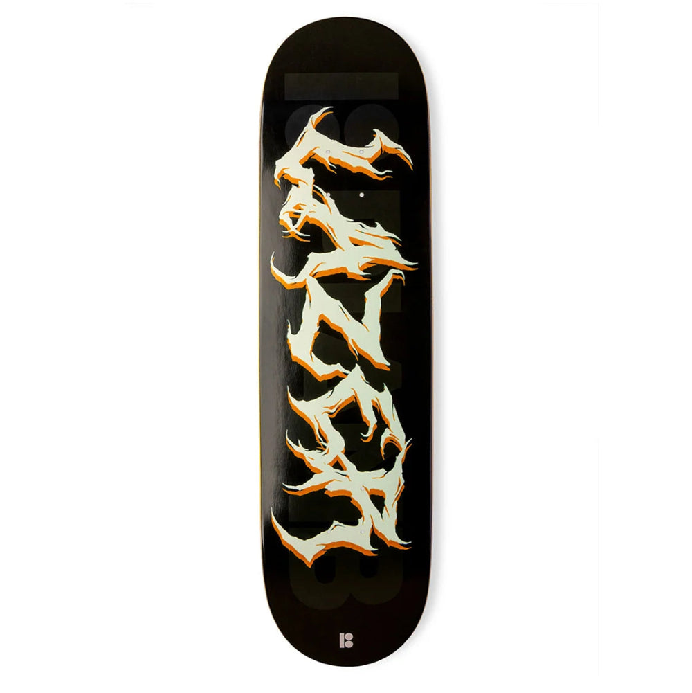 Plan B Skateboard Deck Lazer Metal 8.25