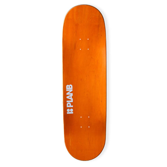 Plan B Skateboard Deck Lazer Metal 8.25