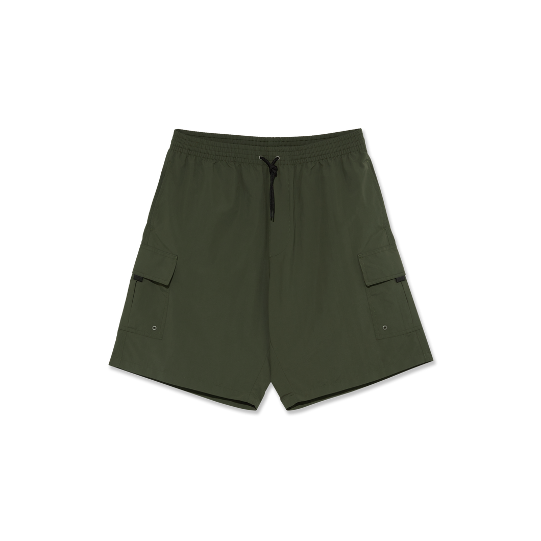 Polar Skate Co. Utility Swim Shorts - Dark Olive
