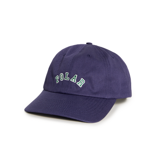 Polar Skate Co Sai Cap College Logo Navy