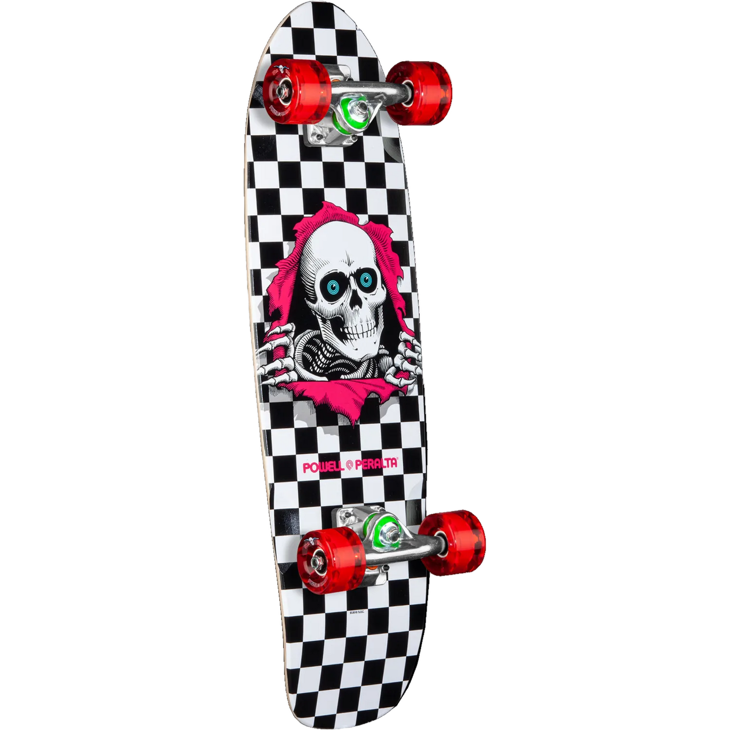 Powell Peralta Complete Skateboard Sidewalk Surfer Checker Ripper Birch Cruiser 7.75