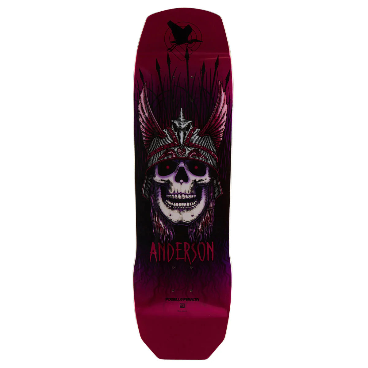 Powell Peralta Skateboard Deck Anderson Heron 4 Pink Foil 9.13