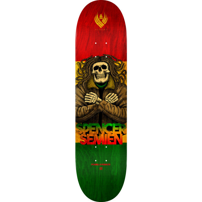 Powell Peralta Skateboard Deck Semien Dread Flight 8.25