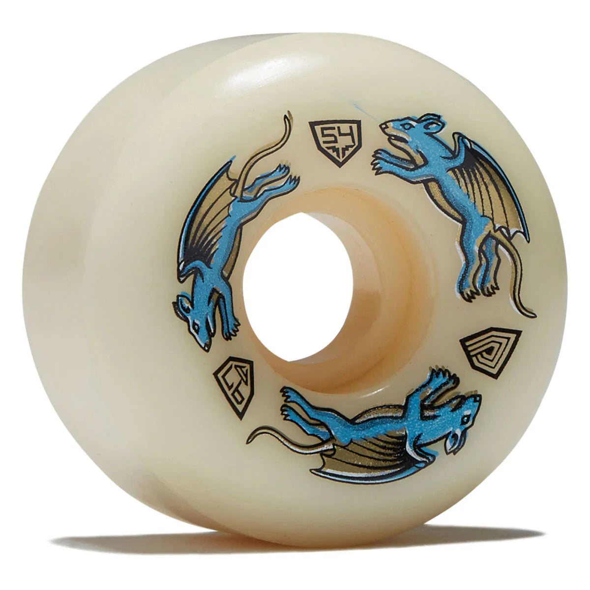 Powell Peralta Wheels Dragon Formula Nano Rats 54mm 34mm 97A