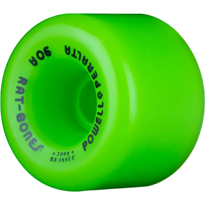 Green wheel with 'Powell Peralta' branding on a white background