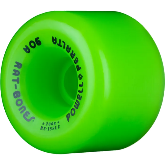Green wheel with 'Powell Peralta' branding on a white background