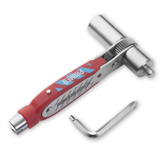 Prime 8 #1 Ratchet Skateboard Tool Red