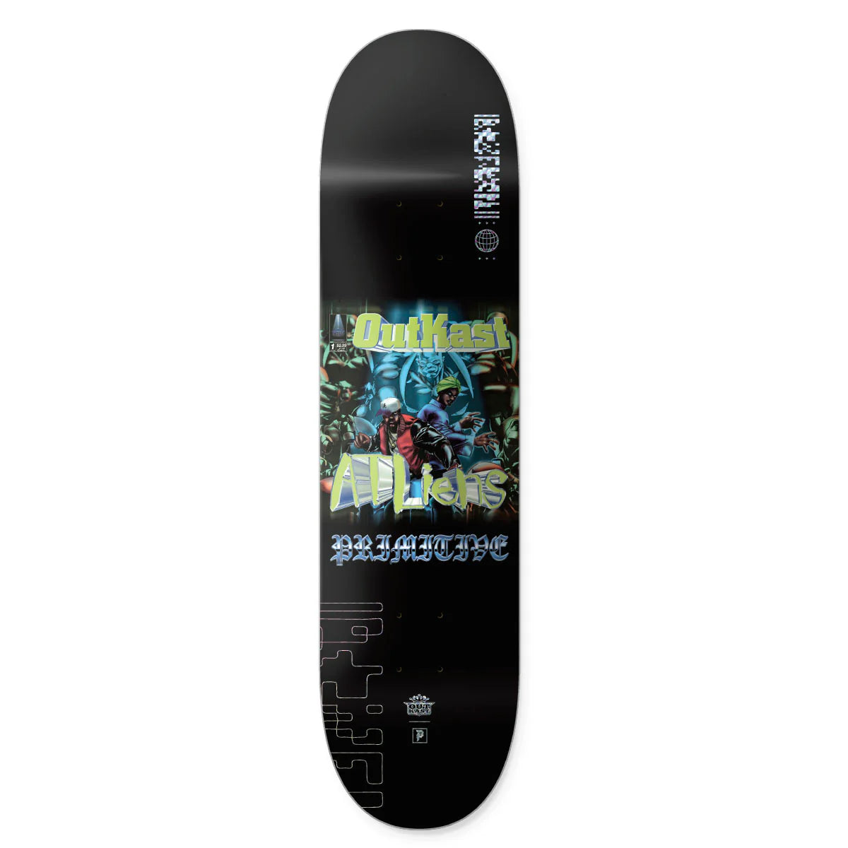 Primitive Skateboard Deck ATLiens Outkast 8.25