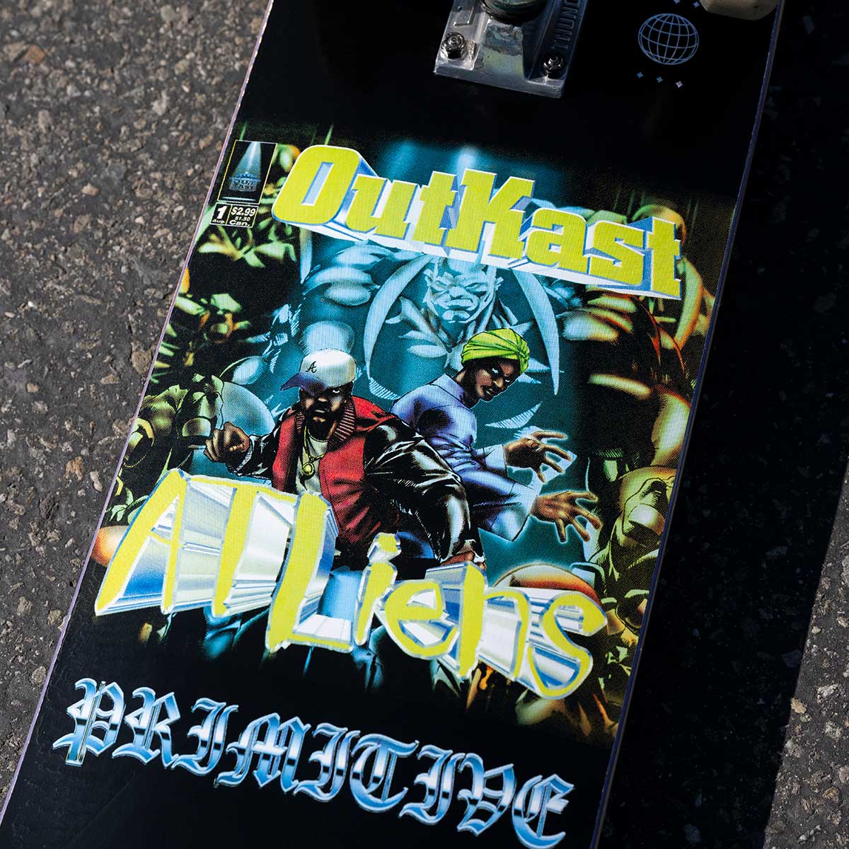 Primitive Skateboard Deck ATLiens Outkast 8.25