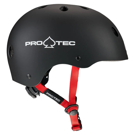 Protec Helmet Certified Junior Classic Matte Black