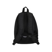 Load image into Gallery viewer, QUASI SKATEBOARDS ARCANA BACKPACK BAG SELECT SKATE SHOP ■ Midsized Daypack ■ 600D Polyester Shell ■ Dual Compartment ■ Outer Patch Pocket ■ Padded Mesh Back ■ Adjustable Sternum Strap ■ Removeable Keychain ■ Cord Access Eyelet ■ 3D PVC Logo ■ 100% Polyester  15 1/2&quot; X 10 1/2&quot; X 4&quot;