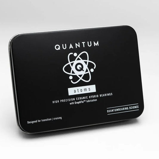 Black packaging with 'Quantum' branding on a white background