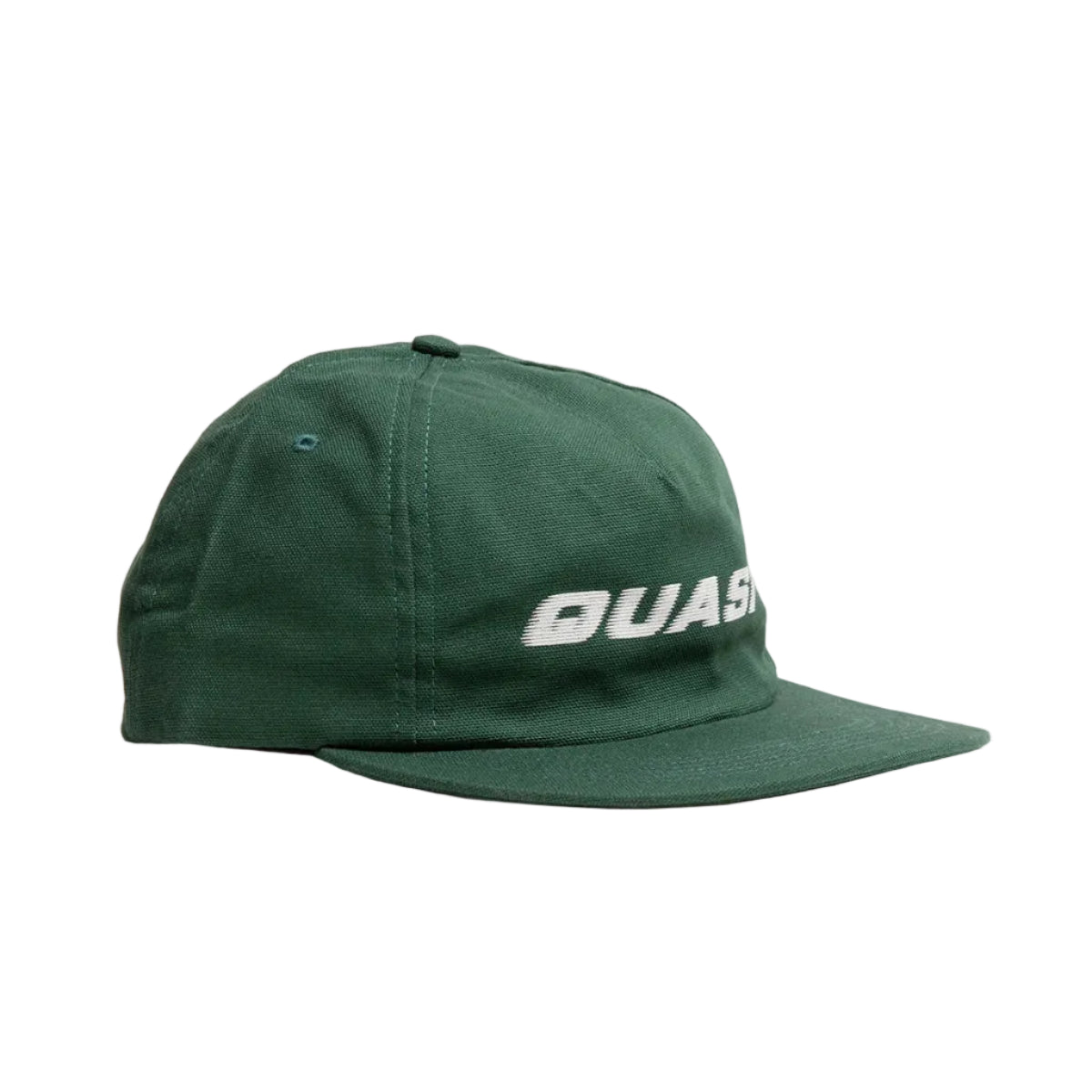 Green cap with 'Quasi' logo on a light gray background