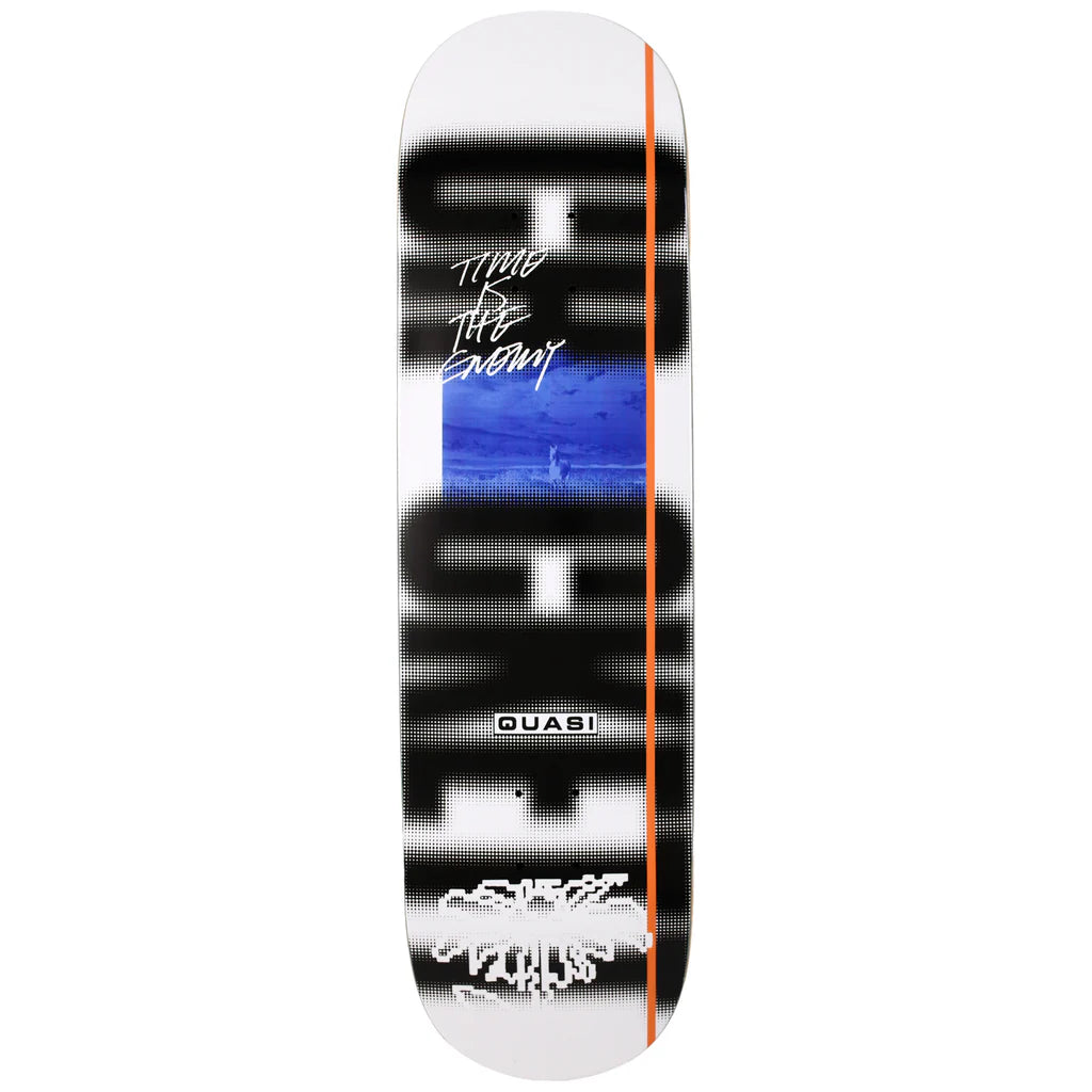 Quasi Skateboard Deck Crockett Time Is 8.5