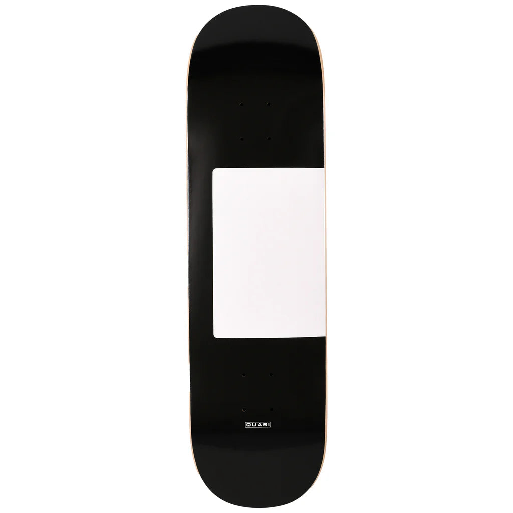Quasi Skateboard Deck Proto Black White 8.5