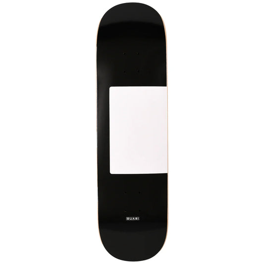 Quasi Skateboard Deck Proto Black White 8.5