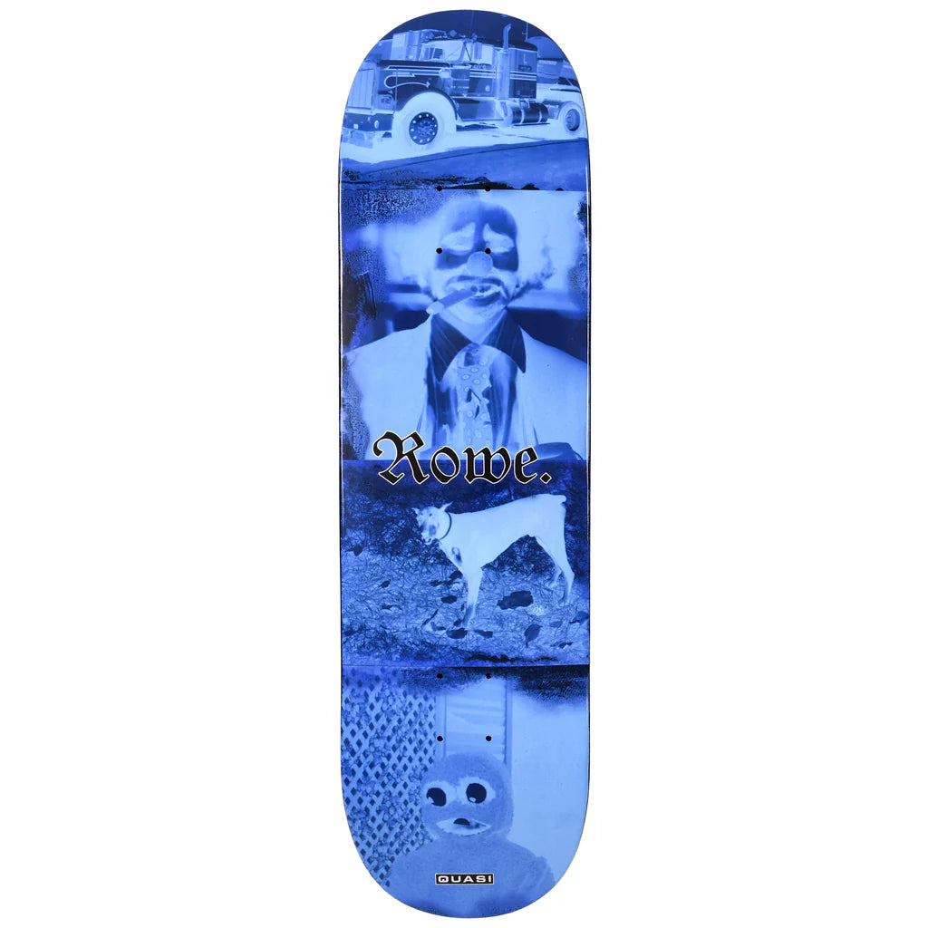 Quasi Skateboard Deck Rowe Bygone Black Dip 8.5
