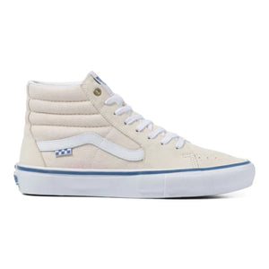 Vans Skate Sk8-Hi Shoes - (Raw Canvas) Classic White