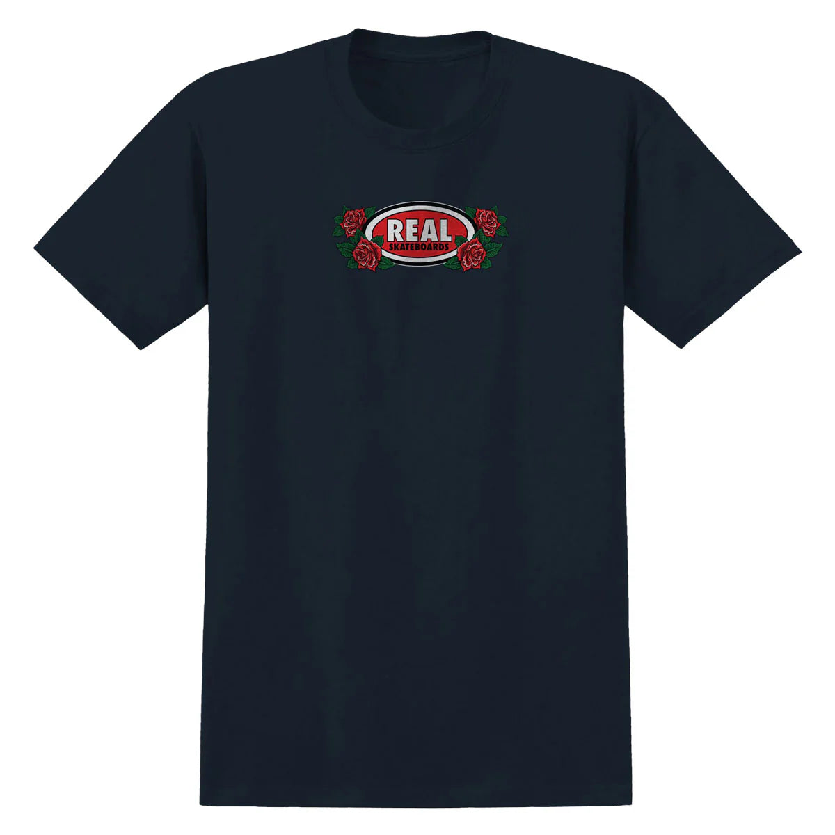 Real Shirt Rose Oval Logo True Navy