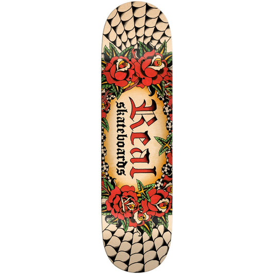 Real Skateboard Deck Oval By Harry Lintell 8.5