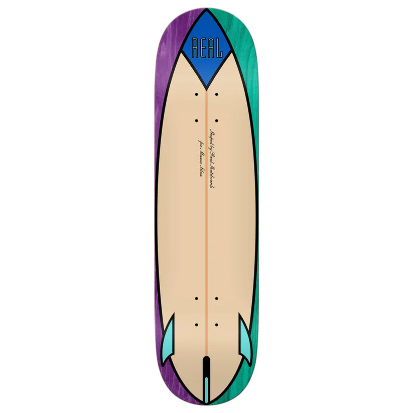 Real Skateboard Deck Silva Speed Egg 8.28