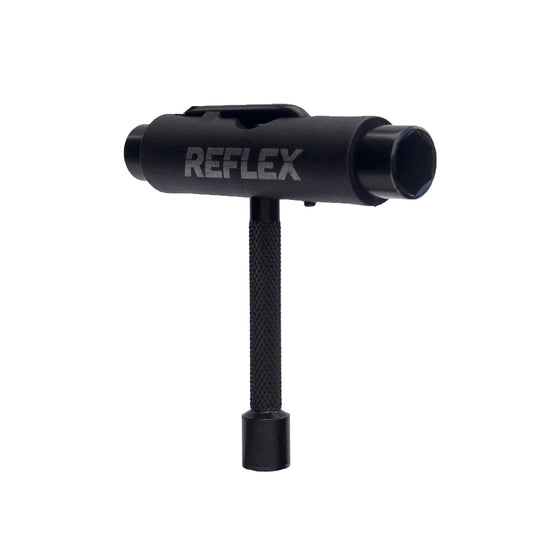 Black tool with 'REFLEX' branding on a white background