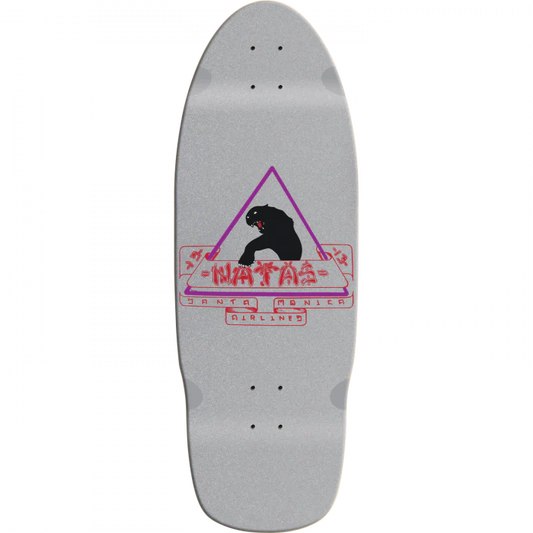 SMA Skateboard Deck Natas Kaupas Panther Reissue Silver Dip 10.0