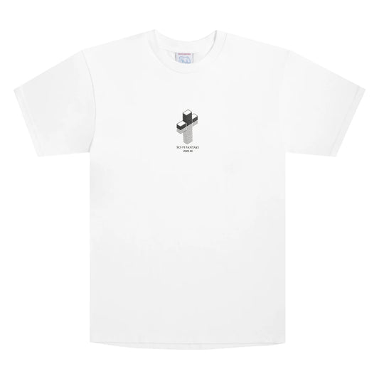 Sci-Fi Fantasy 2029 AD Tee White