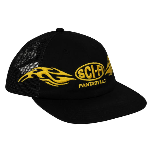 Sci-Fi Fantasy Origin Mesh Hat Black